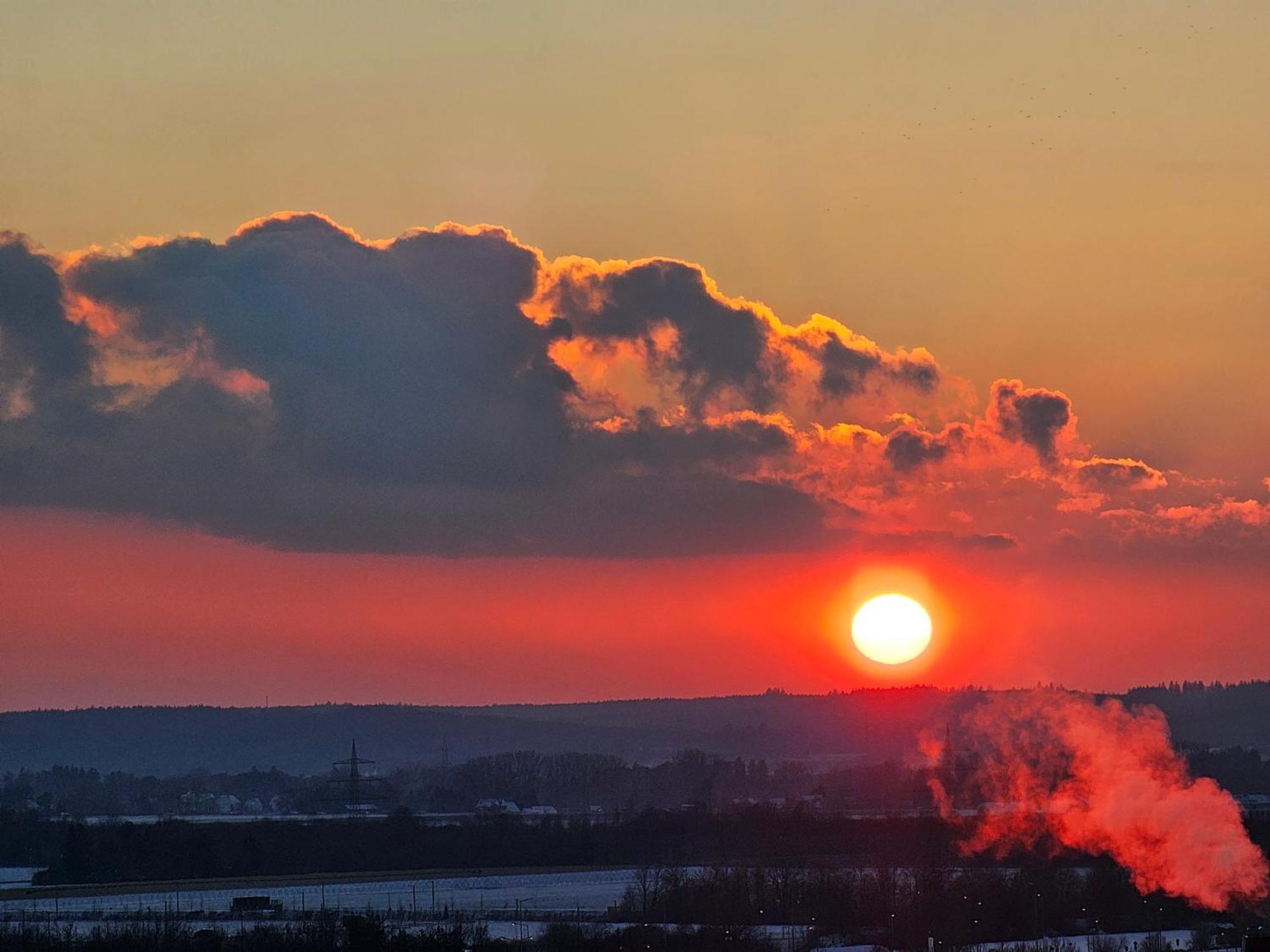 Stylische Sunset-Wohnung Augsbourg Extérieur photo